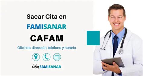 citas cafam telfono|Medios de Contacto